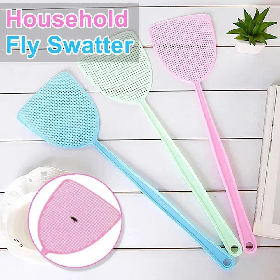 3 Pcs Fly Swatter Thickened Plastic Fly Swatter Mosquito Pest Control Insect Kill