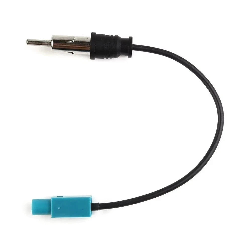 Universal Fakra to DIN Car Stereo Radio Aerial Adaptor Mast Antenna Adapter